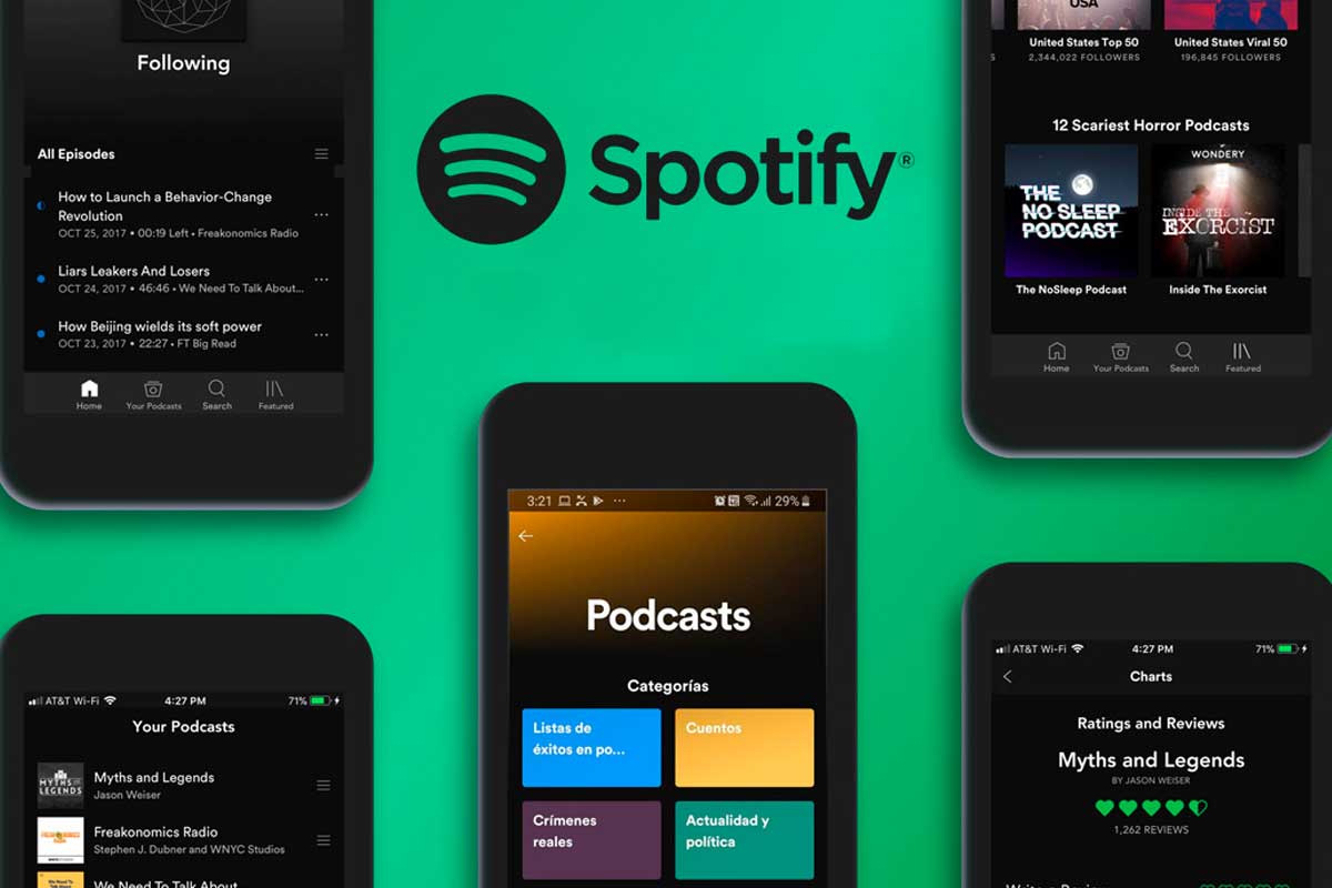 Spotify or amazon podcast android free download